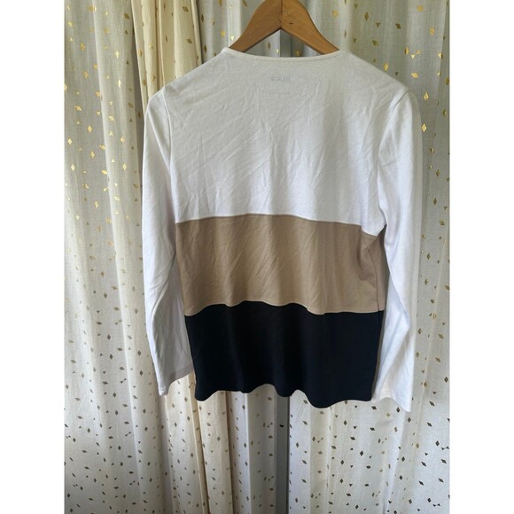 Blair Boutique NWT Giraffe Novelty Chunky Stripe Color Block Button Up Cardigan - Picture 3 of 6